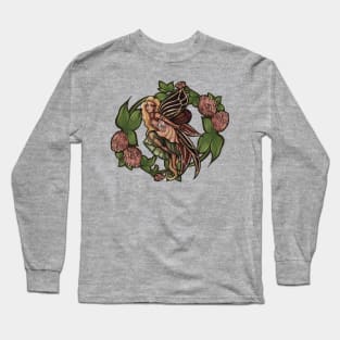 Red Clover Fairy Long Sleeve T-Shirt